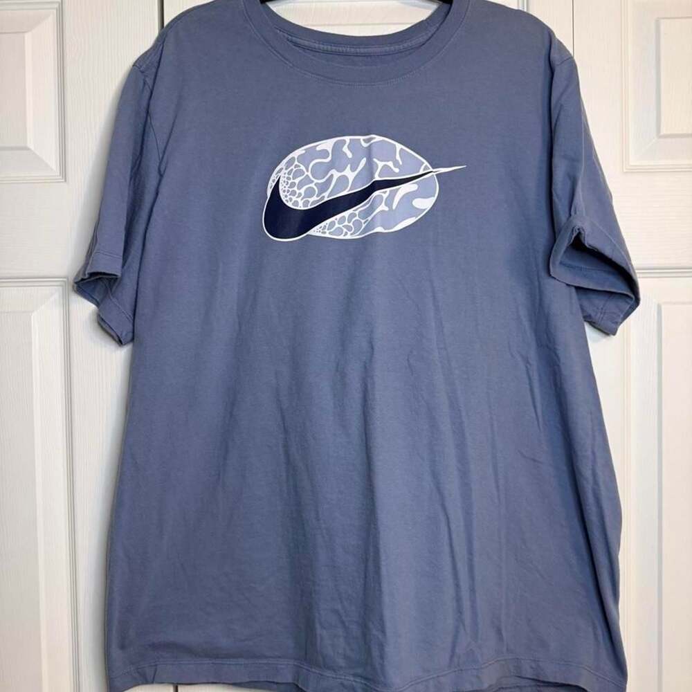 Nike The Nike Tee Camo Swoosh Graphic T-Shirt XXL